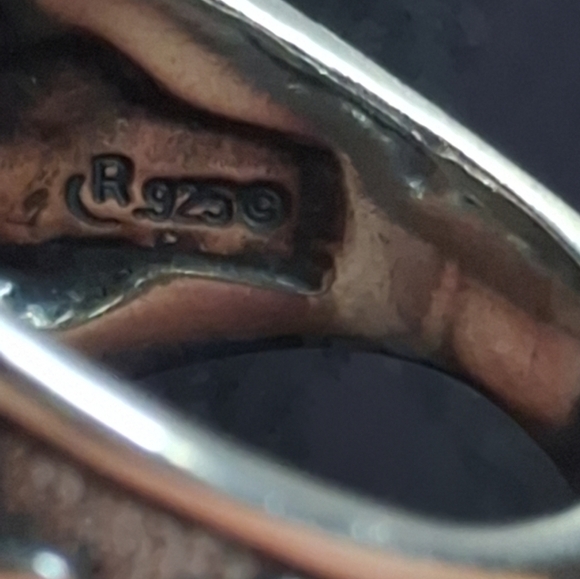 American West by Carolyn Pollack & Jody Naranjo Sterling Silver Symbols Ring - Picture 15 of 17